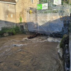 Kein Brückenprojekt ohne Hochwasser